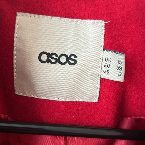 ASOS Red Coat - Women's 6 - Picture 5 of 10